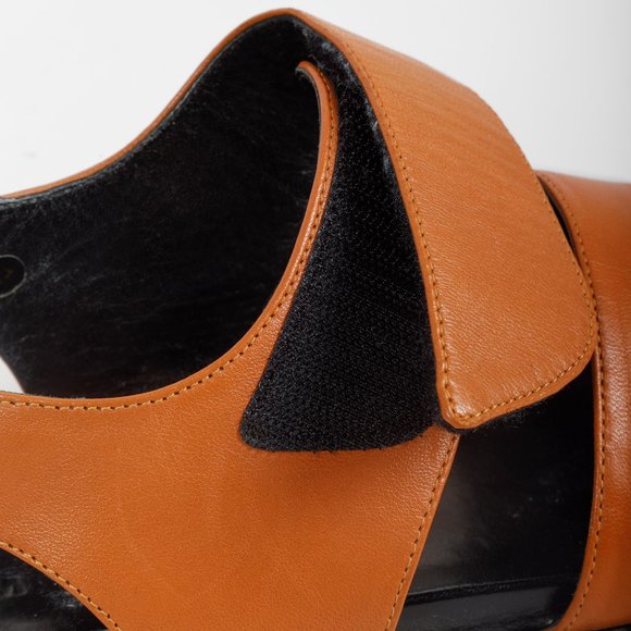 Marni Fussbett Brown Leather Sandals - Picture 7 of 10